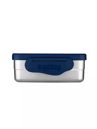 ERGOBAG | Lunchbox Edelstahl blau | 